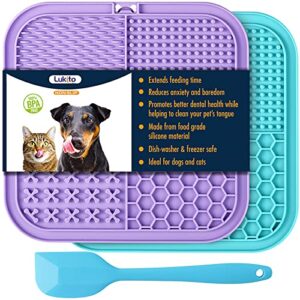 LUKITO Lick Mat for Dogs B09FPTDBRZ