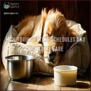 Monitoring Eating Schedules and Nighttime Care