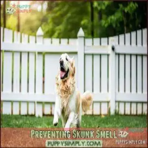 Preventing Skunk Smell