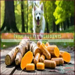 Prioritize Key Ingredients