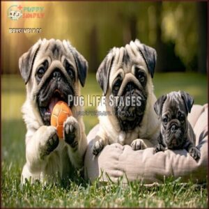 Pug Life Stages