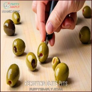 Removing Olive Pits