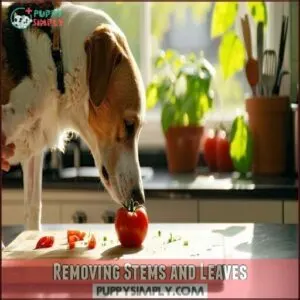 Removing Stems and Leaves