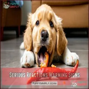 Serious Reactions Warning Signs