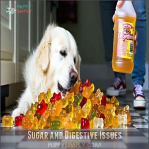 sugar and digestive issues