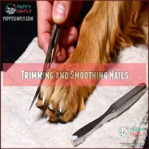 Trimming and Smoothing Nails