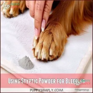 Using Styptic Powder for Bleeding