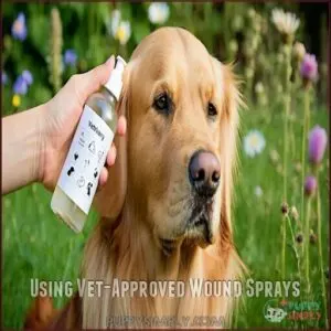 Using Vet-Approved Wound Sprays