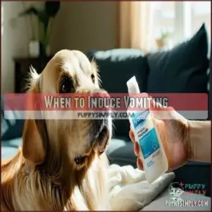 When to Induce Vomiting