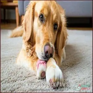 Why Dogs Lick Paws