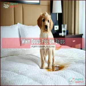 Why Dogs Pee on Beds