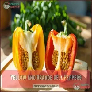 Yellow and Orange Bell Peppers