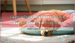 4 ways to teach your puppy to be calm
