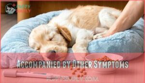 accompanied by other symptoms