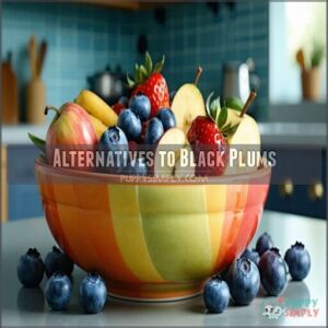 alternatives to black plums