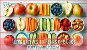 alternatives to pears for dogs