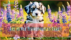 are merle bernedoodles rare