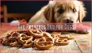 are pretzels bad for dogs