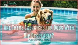are there exercises for dogs with hip dysplasia