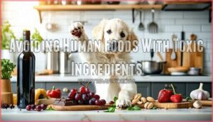 avoiding human foods with toxic ingredients