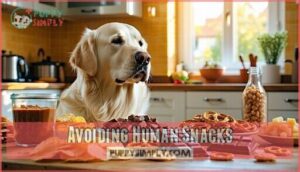 avoiding human snacks
