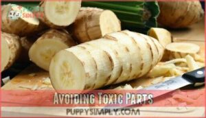 avoiding toxic parts