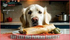 bay leaf and paprika toxicity