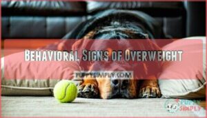behavioral signs of overweight