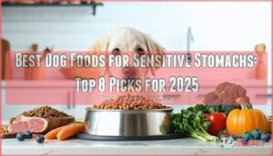 best dog foods for sensitive stomachs