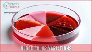 blood color variations