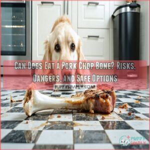 can dogs eat a pork chop bone