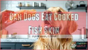 can dogs eat cooked fish skin