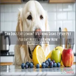 can dogs eat lemon