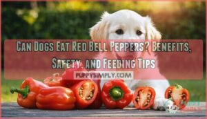 can dogs eat red bell peppers