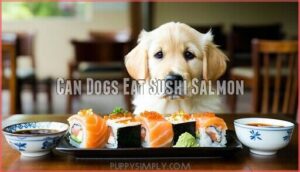 can dogs eat sushi salmon