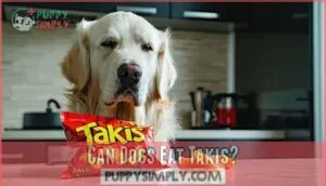 can dogs eat takis