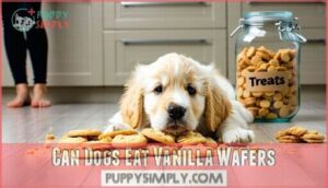 can dogs eat vanilla wafers
