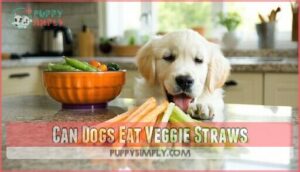can dogs eat veggie straws