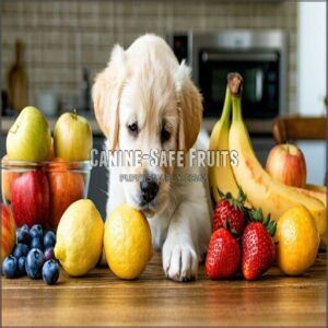 canine-safe fruits