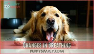 changes in breathing