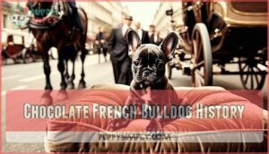 chocolate french bulldog history