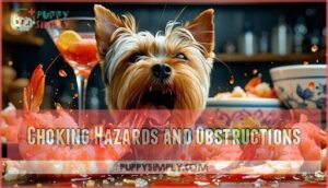 choking hazards and obstructions