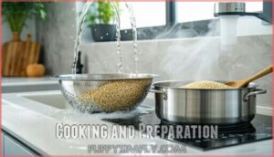 cooking and preparation