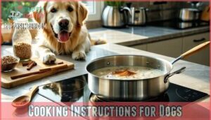 cooking instructions for dogs