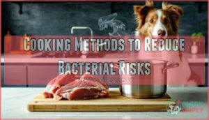 cooking methods to reduce bacterial risks