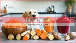 cut or pureed