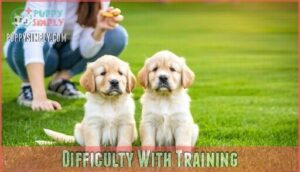 difficulty with training