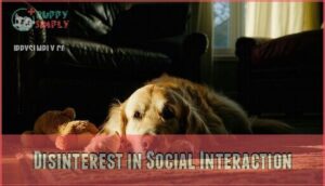 disinterest in social interaction