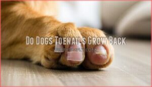 do dogs toenails grow back