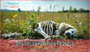 dog decomposition process